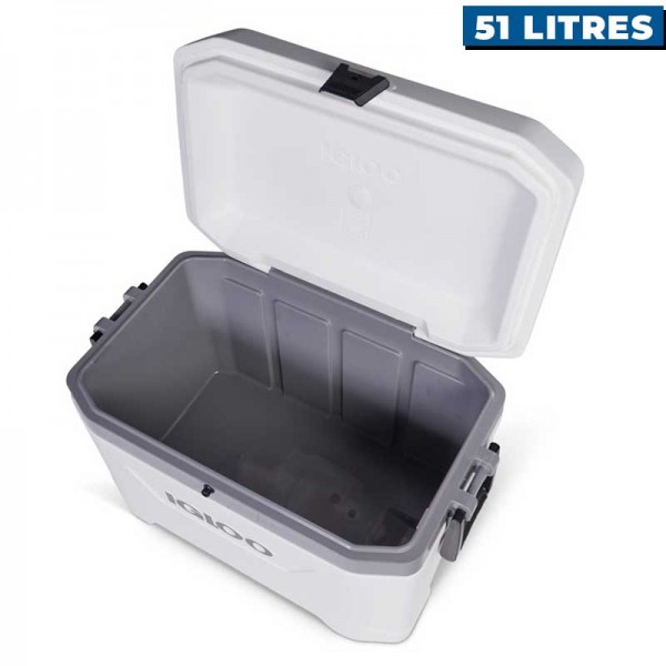 Glacière Igloo Marine Ultra Latitude 51 litres intérieur - N°7 - comptoirnautique.com