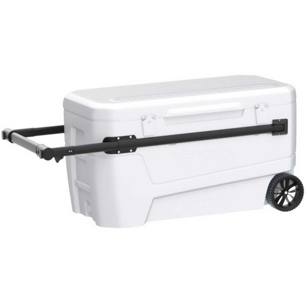 Glacière à roulettes Igloo Marine Sunset Glide 110 - 104 Litres poignée de transport extensible et confortable - N°1 - comptoirnautique.com