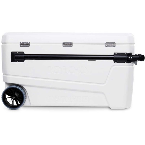Glacière à roulettes Igloo Marine Sunset Glide 110 - 104 Litres profil - N°4 - comptoirnautique.com