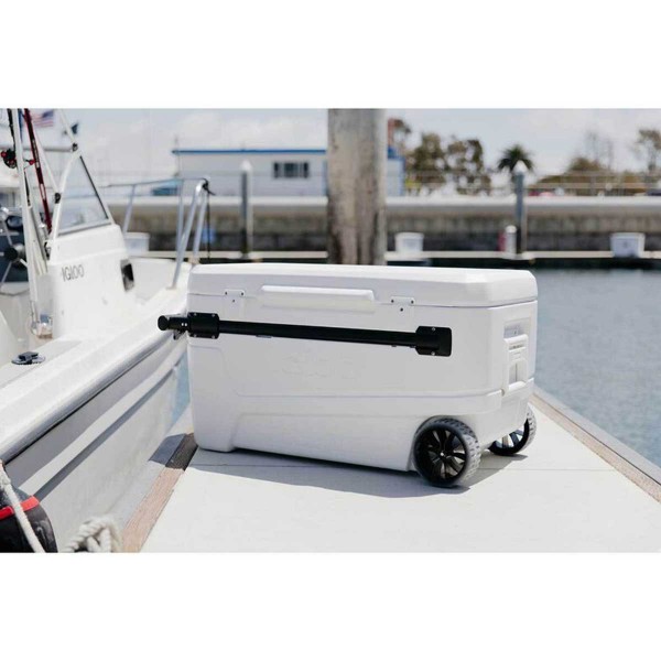 Glacière à roulettes Igloo Marine Sunset Glide 110 - 104 Litres pour bateau - N°13 - comptoirnautique.com