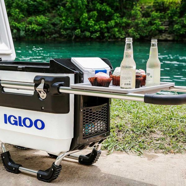 Glacière à roulettes Igloo Marine TrailMate 70 - 66 Litres camping rivière - N°24 - comptoirnautique.com