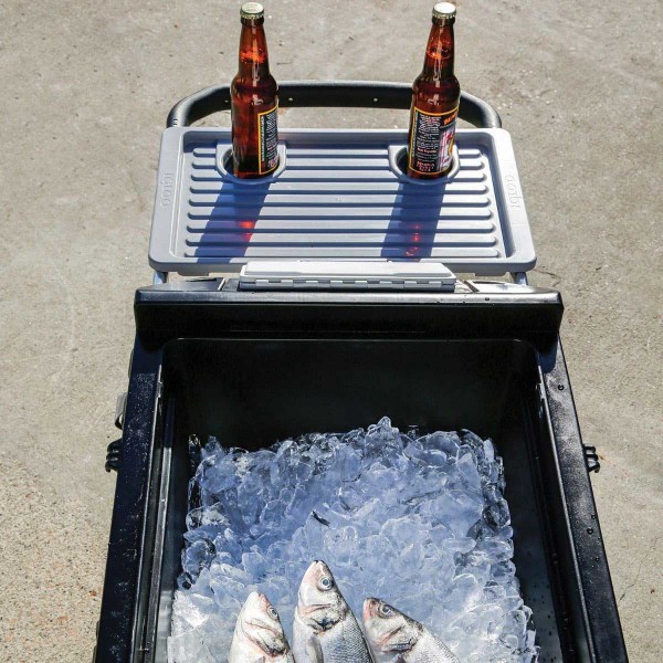 Glacière à roulettes Igloo Marine TrailMate 70 - 66 Litres pour conserver le poisson et tablette amovible - N°15 - comptoirnautique.com