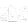 Collettore automatico di acque grigie 12V - 32 L/min - N°4 - comptoirnautique.com