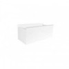 Cestino standard bianco per pali inclinati - N°1 - comptoirnautique.com