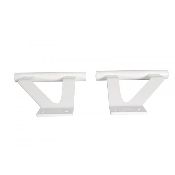 poignées leaning post blanc de face - N°1 - comptoirnautique.com
