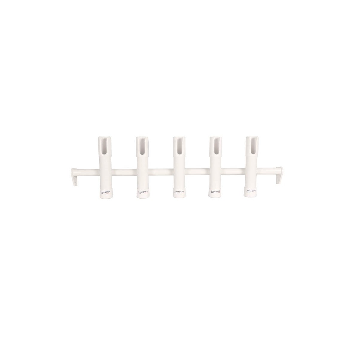 barre porte cannes leaning post xl blanc de face