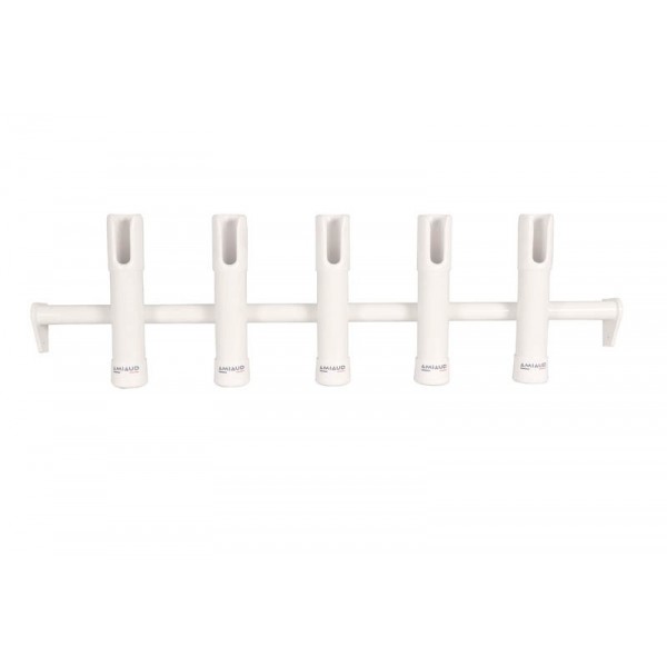 barre porte cannes leaning post xl blanc de face - N°1 - comptoirnautique.com