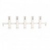 Leaning post XL white cane holder bar