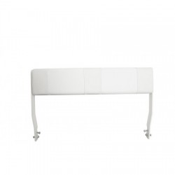 dossier complet leaning post stand blanc de face