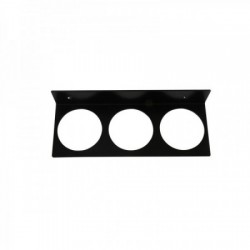 porte gobelet noir leaning post de face
