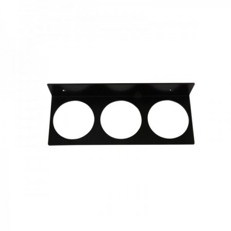 porte gobelet noir leaning post de face