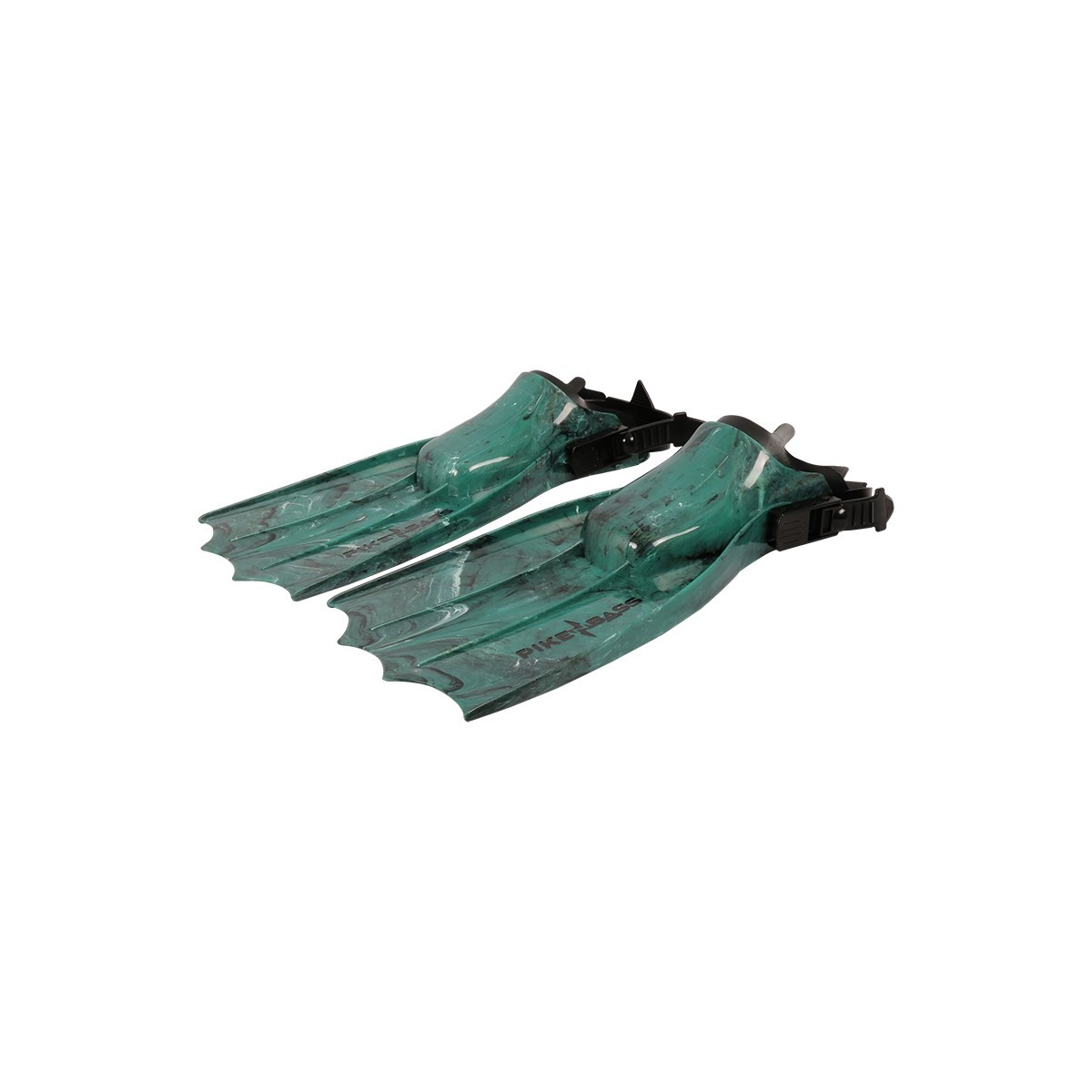 Palmes float tube flottantes vert camou - Pike'N Bass