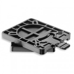 platine pivotante PVC pour siège pike'n bass de face