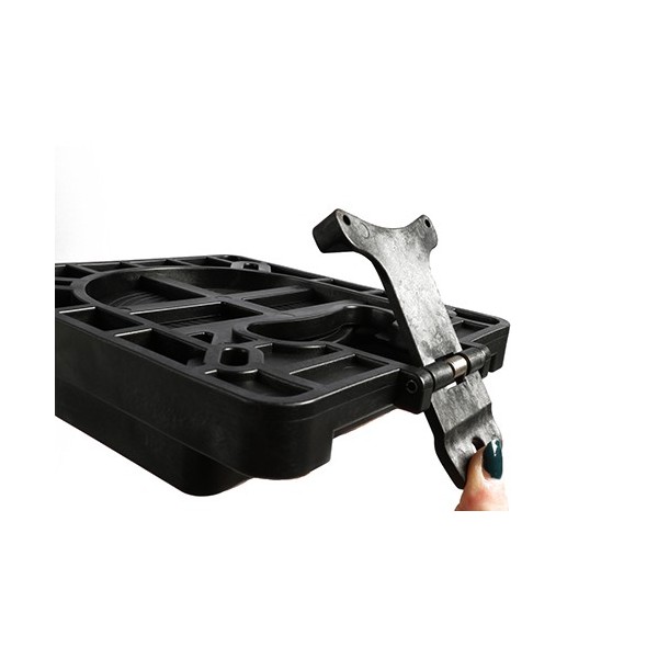 platine pivotante PVC pour siège pike'n bass de face - N°3 - comptoirnautique.com