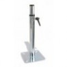 Telescopic seat foot, square base