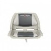Charcoal gray Confort folding seat - N°1 - comptoirnautique.com 
