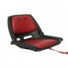 siège pliant confort rouge/noir pike'n bass de côté - N°2 - comptoirnautique.com 