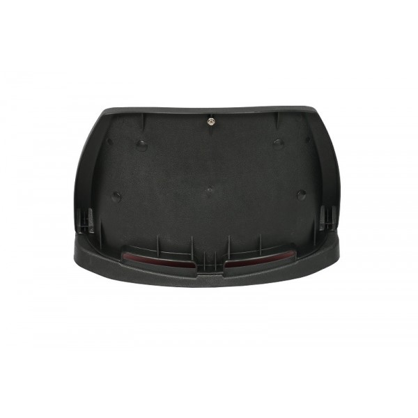 siège pliant confort rouge/noir pike'n bass de dos - N°3 - comptoirnautique.com