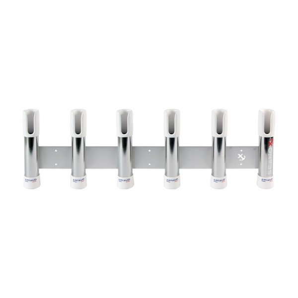Seanox Stainless steel rod holder 6 rods AM-498600 - Comptoir Nautique
