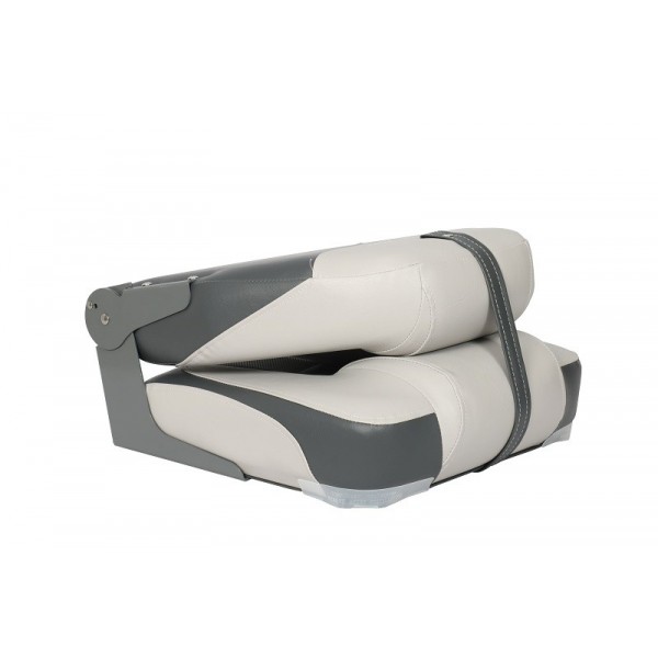 siège luxe gris/anthracite pike'n bass replié - N°4 - comptoirnautique.com