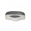 siège assis debout gris anthracite pike'n bass de côté - N°2 - comptoirnautique.com