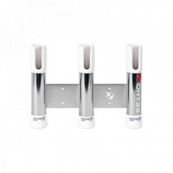 Porte cannes inox 3 cannes