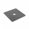 Placa base cuadrada baja para asiento
