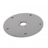platine ronde pour siège acier pike'n bass de face - N°1 - comptoirnautique.com