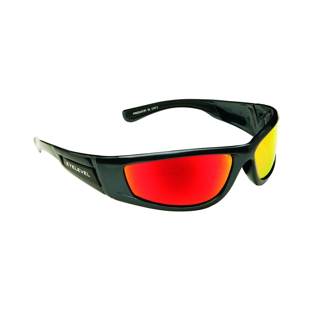 lunettes polarisantes eyelevel predator rouge de face