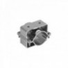 Flange dupla de suporte de cana em seanox