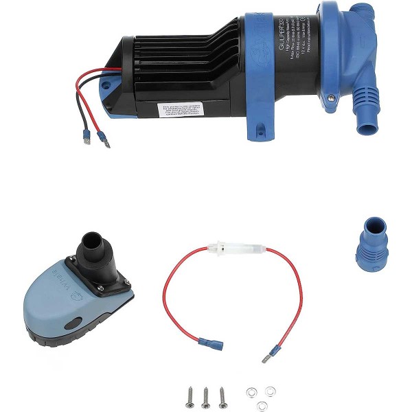 Pompa di sentina elettrica Gulper 320 - 12V - 19 L/min - N°4 - comptoirnautique.com