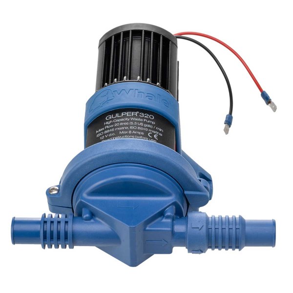 Elettropompa Gulper 320 - pompa di sentina, acque grigie e pozzo nero - 24V - 17,4 L/min - N°3 - comptoirnautique.com