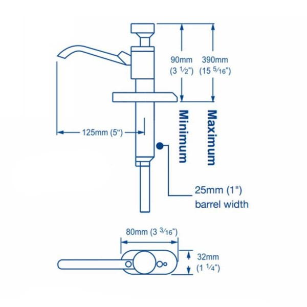 V Mk6 pompa manuale per lavello - 8L/min - N°2 - comptoirnautique.com