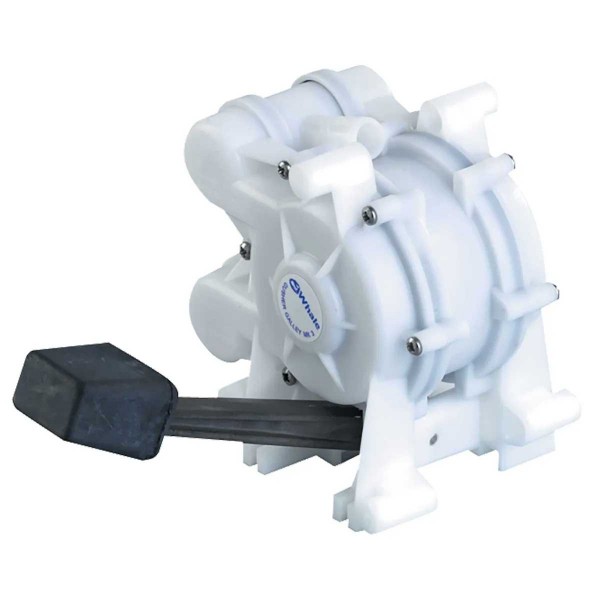 Gusher Galley foot-operated sink pump - left-hand fittings - 15 L/min - N°1 - comptoirnautique.com 