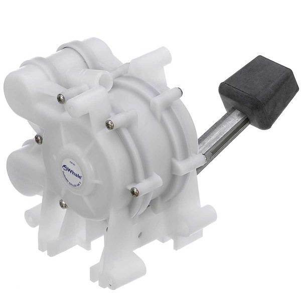 Gusher Galley foot-operated sink pump - right-hand fittings - 15 L/min - N°1 - comptoirnautique.com 