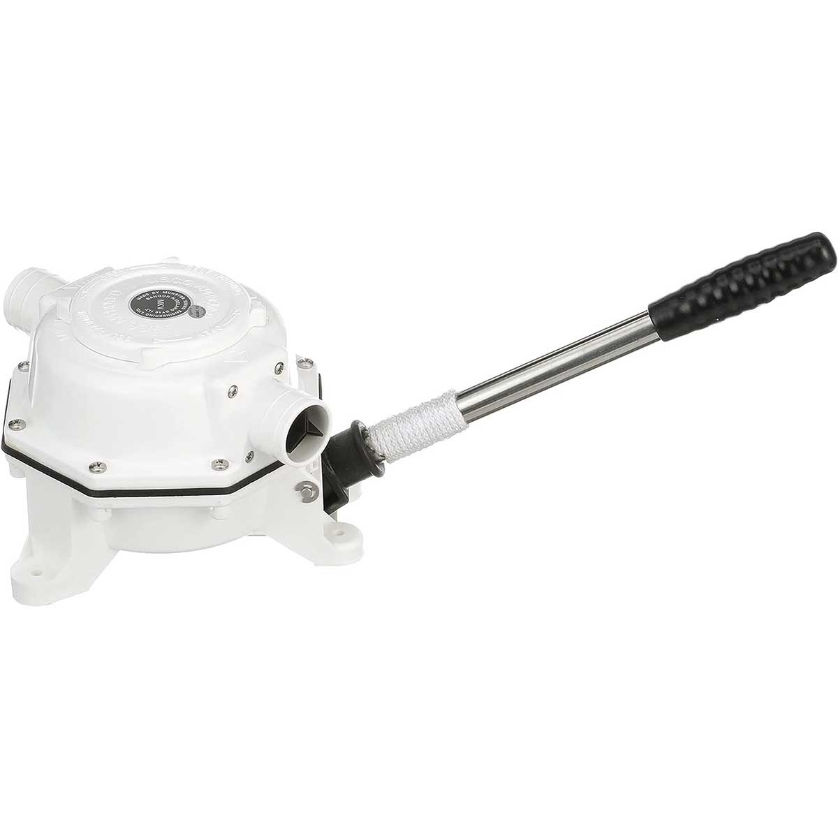 Pompe à Eau Manuelle à Pied – Auto-amorçante, Débit 2,2 GPM – Pour Bateau, Camping-car, Caravane, Cuisine, Toilettes – Sans électricité