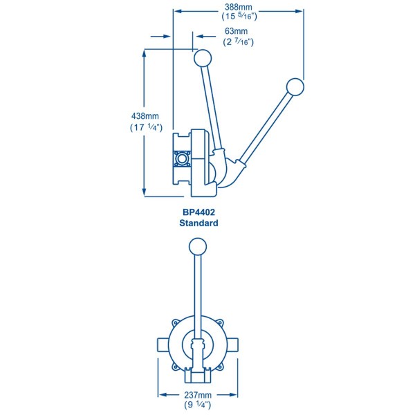 Pompa di sentina manuale da ponte Gusher Titan - - 105 L/min - N°6 - comptoirnautique.com