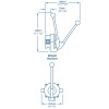 Pompe de cale manuelle Gusher Titan - montage sur pont - 105 L/min - N°6 - comptoirnautique.com 