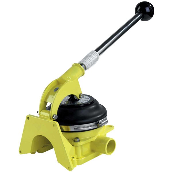 Gusher 10 manual bilge pump - deck / bulkhead mounted - 65 L/min - N°1 - comptoirnautique.com