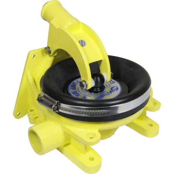 Pompa di sentina manuale Gusher 10 - montaggio su ponte / paratia - 65 L/min - N°4 - comptoirnautique.com