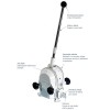 Pompa di sentina manuale da paratia Gusher 30 - - 117 L/min - N°6 - comptoirnautique.com