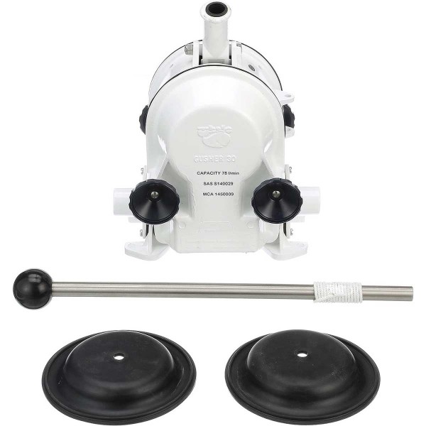 Pompa di sentina manuale Gusher 30 - montata sul ponte - 117 L/min - N°2 - comptoirnautique.com