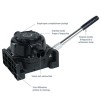 MK5 Pompa di sentina manuale universale - 66 L/min - N°7 - comptoirnautique.com