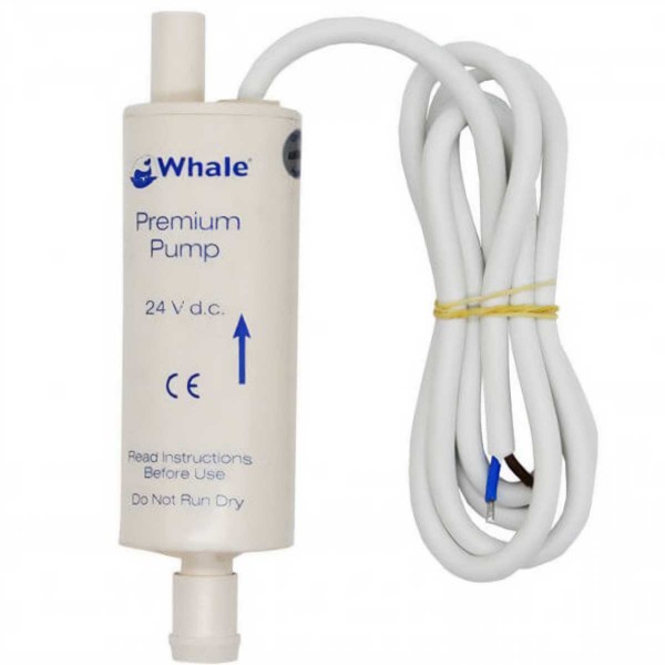 In-Line Elettropompa premium per acqua dolce - 24V - 13,2 L/min - N°1 - comptoirnautique.com