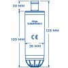 Pompe électrique pour eau douce Whale Submersible Premium - 12V - 13,2 L/min dimensions - N°3 - comptoirnautique.com