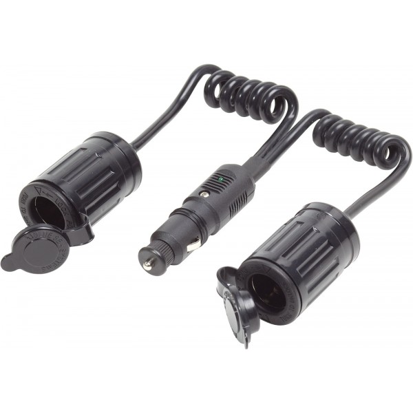 Presa a 12VDC con doppia presa di prolunga - N°1 - comptoirnautique.com