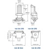 Pompa elettrica per acque grigie IC - 12V - 19 L/min - N°10 - comptoirnautique.com