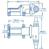 Pompa elettrica per acque grigie e pozzo nero Gulper Grouper Mk2 - 24V - 21,8 L/min - N°8 - comptoirnautique.com