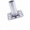 BIGHEAD F2 - Elementi di fissaggio con bussola filettata a testa quadra aperta 32 x 32 mm - INOX (M10x20)