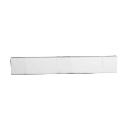 sellerie leaning post xl blanc de face